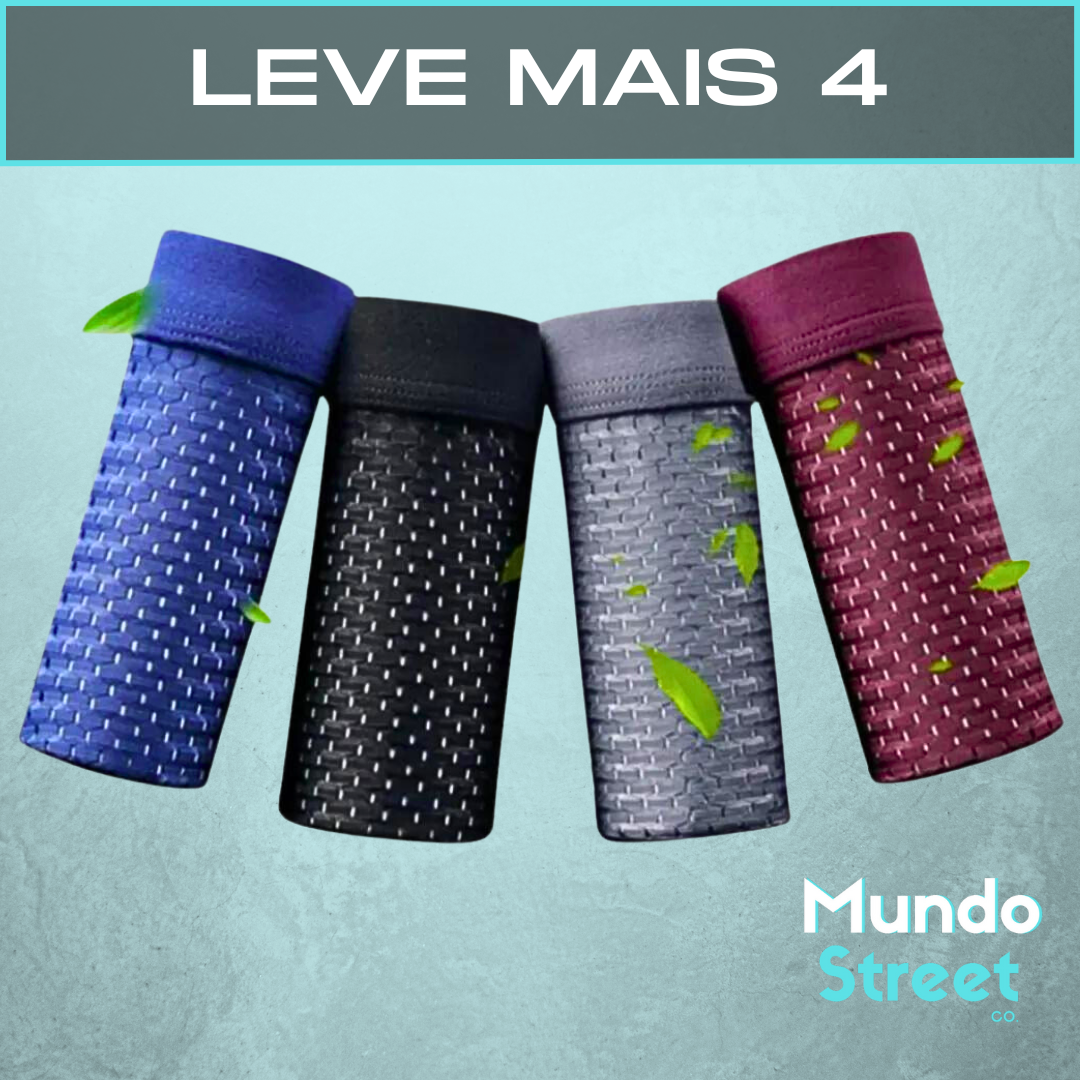 Kit Cuecas Premium Respiráveis - 4 Unidades